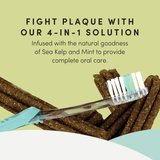 Crumps Plaque Busters Advanced Whole Mouth Care Dental Dog Treats - 10 Count