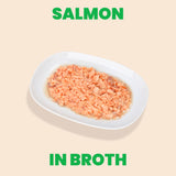 Almo Nature Salmon in Broth Cat Wet Food Natural - 70 g