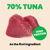 Almo Nature Tuna & Whitebait Smelt in Broth Cat Wet Food Natural - 70 g