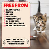 Almo Nature Whitefish & Mackerel in Broth Cat Wet Food Kitten - 70 g