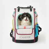 iCandor Jige Backpack Pet Carrier - Misty Grey