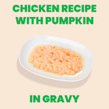 Almo Nature Chicken & Pumpkin in Gravy Cat Wet Food Mousse - 70 g