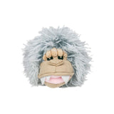 2-in-1 Yeti Head Dog Toy