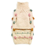 Love Thy Beast Pom Pom Knit Sweater - Ivory