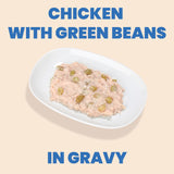Almo Nature Chicken & Green Beans in Gravy Cat Wet Food Complete - 70 g