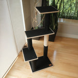 Modern Plywood Three Tier Cat Tree