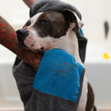 Messy Mutts Microfiber Ultra Soft Dog Towel with Hand Pockets
