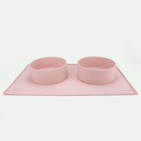 ADC Houndstone & Co. Silicone Dog Bowl - Pink