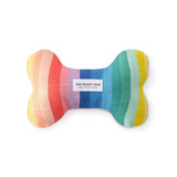 Over the Rainbow Dog Bone Squeaky Toy