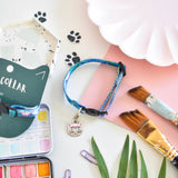 Niaski Clawed Monet Artist Cat Collar