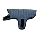 Knotty Pets Reversible Puffy Dog Jacket - Navy and Powder Blue