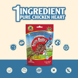Benny Bully's Whole Chicken Heart Chops Dog Treats - 60 g
