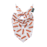 The Paws Sizzle Hotdog Dog Bandana