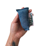 Char & Whiskers Upcycled Denim Mini Catnip Toy