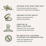 Crumps Plaque Busters Advanced Whole Mouth Care Dental Dog Treats - 10 Count