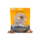 Wild Vibes Lamb Heart & Bone Broth Treats for Cats & Dogs- 80 g