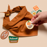 Scout's Honour Wiggle Butt Iron-on Patch for Dogs