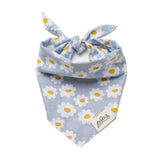 The Paws Blue Daisy Chains Dog Bandana