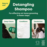 Earth Rated Curly Coat 3-in-1 White Tea & Basil Dog Shampoo