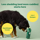 Earth Rated Double Coat 3-in-1 White Tea & Basil Dog Shampoo