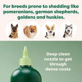 Earth Rated Double Coat 3-in-1 White Tea & Basil Dog Shampoo