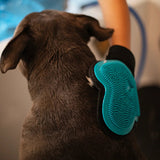 Messy Mutts Reversible Silicone Pet Grooming Glove for Cat or Dog