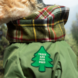 Scout's Honour Trees are for Pees Iron-on Patch For Dogs