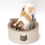 Cat Head Scratcher Bed