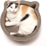 Cat Head Scratcher Bed