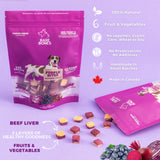 Bare Bones - Smoothie Bites - Purple Bites - 35 g