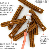 Crumps Plaque Busters Advanced Whole Mouth Probiotic Care Dental Dog Treats - 10 Count