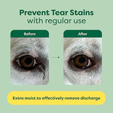 Earth Rated Pet Eye Wipes, Fragrance Free - 60 Count