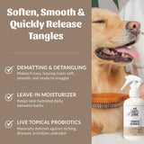 Skout's Honor Probiotic Detangler Dog of Woods Scent - 236 ml