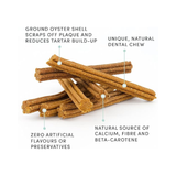 Crumps Plaque Busters Bacon Flavoured Dental Sticks - 18 Count