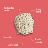 Dofu Cat Coffee + Bean Litter - 2.5kg