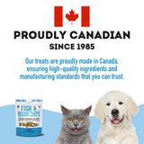 Pet Treatery Fish & Noooo Chips - Premium Dehydrated Cod Skin Treat For Dogs & Cats