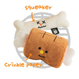 Bite Me Barbeque Meat Nosework Dog Toy