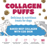 Beef Collagen Puffs With Cod Skin Cat Treat