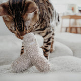 Lambwolf Collective Breuer Squeaky and Crinkle Cat Toy - Concrete