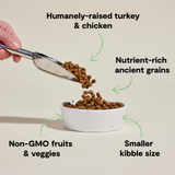 Open Farm Small Breed Chicken, Turkey & Ancient Grains Dog Kibble