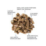 Crumps Mini Trainers Soft & Chewy Beef Dog Treats - 132 g