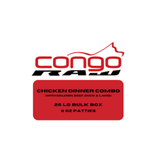 Congo Raw Dog Food Chicken Dinner 25lbs Box
