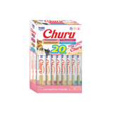 Inaba Churu Seafood Variety Wet Cat Treats - 20 Tubes