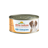 Almo Nature Chicken, Egg & Cheese in Gravy Dog Wet Food Complete - 156g