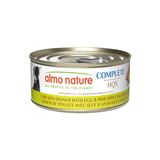 Almo Nature Chicken, Egg & Pineapple in Gravy Dog Wet Food Complete - 156g