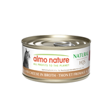 Almo Nature Cat Wet Food Natural Tuna & Cheese in Broth - 70g