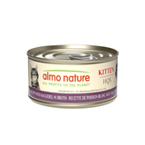 Almo Nature Whitefish & Mackerel in Broth Cat Wet Food Kitten - 70 g