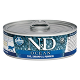 Farmina N&D Ocean Cod, Shrimp & Pumpkin Cat Wet Food- 5oz