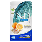Farmina N&D Ocean Herring & Orange Neutered Cat food - 1.5kg