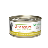 Almo Nature Chicken & Cheese in Broth Cat Wet Food Natural -70g